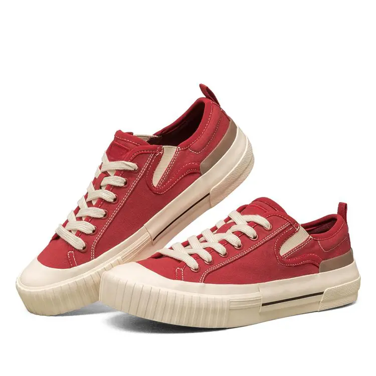 China Maker New Stylish Men Women Flat Fashion Casual Unisex Retro Canvas Shoes